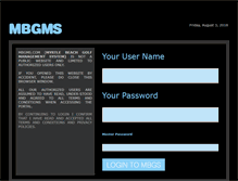 Tablet Screenshot of mbgms.com